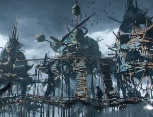 概念氛围部落场景Blend工程源文件