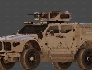 JLTV激枪车Blend模型