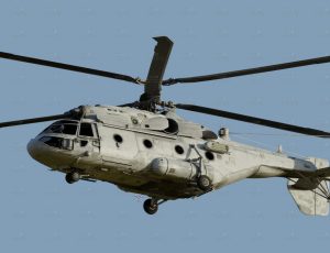 特警直升飞机Blend模型