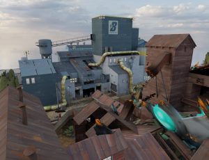 破损加工区Blend工程源文件