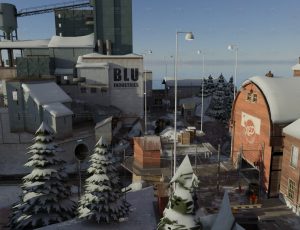 冬季兵营Blend工程源文件