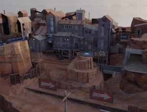 荒漠堡垒战区Blend工程源文件