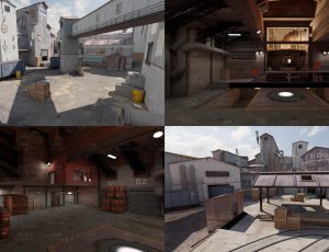 钢铁加工厂Blend工程源文件