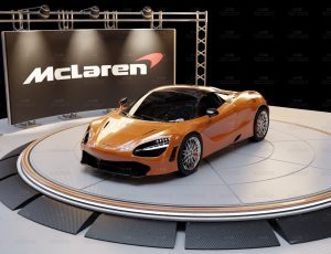 迈凯伦汽车展示场景Blend工程源文件