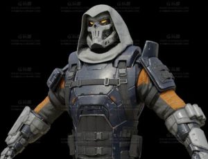 科技精兵Blend模型