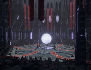 圣殿骑士团会宴大厅Blend工程源文件