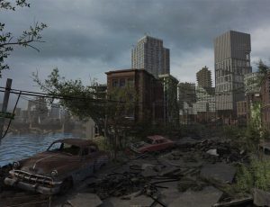 战争末日城市场景Blend工程源文件