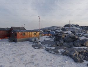 南极科考站场景Blend工程源文件