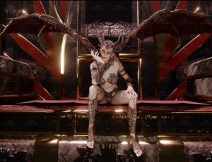 恶魔吸血鬼女王角色带动画Blend模型