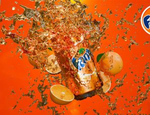 芬达橙汁饮料渲染场景Blend工程源文件