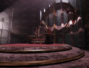 吸血鬼女王王座大厅Blend工程源文件