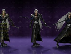 最终幻想7高精度萨菲罗斯Blend模型