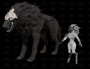 部落怪物Blend模型