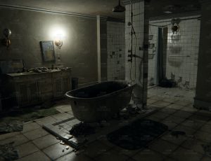 死亡废弃浴室池Blend工程源文件