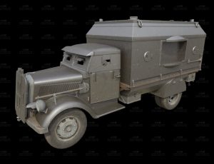 防弹运钞车Blend模型