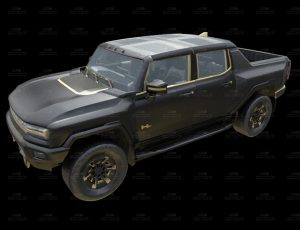 军用皮卡车Blend模型