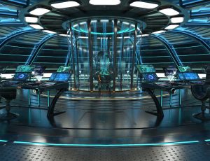 超能人科技研究室场景Blend工程源文件