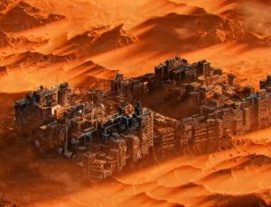 科幻九龙寨城镇Blend工程源文件