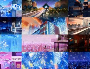 赛博时尚科幻酷炫动漫短片完整Blende工程文件+AE源文件