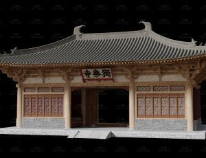 影视级中国古代建筑108Blend模型