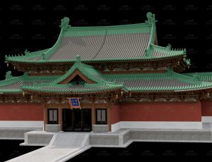 影视级中国古代建筑110Blend模型