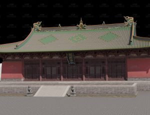 影视级中国古代建筑111Blend模型