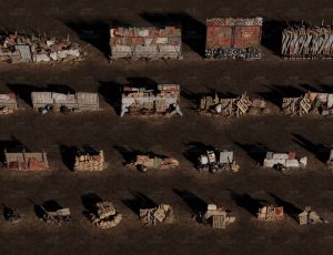 路障道具模型包Blend资产库