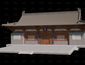 影视级中国古代建筑107Blend模型