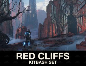 岩石枯树模型包Blend资产库