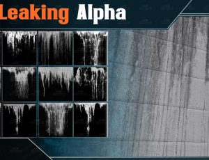 30张墙板污垢贴图包