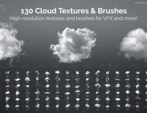 130张高分辨率云元素图片包