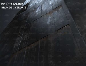 150个生锈滴状纹理贴图包