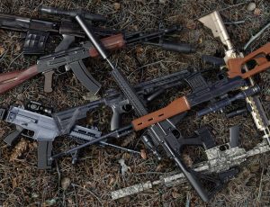 50把游戏级别枪模型包Blend资产库