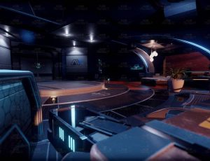 宇宙超级科幻中心场景Blend工程源文件