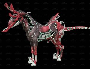 机械战马Blend模型