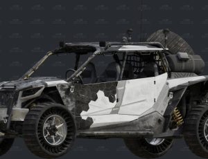 高级高端越野车Blend模型