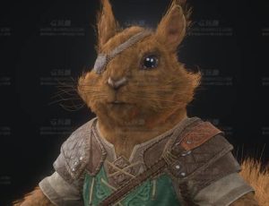 松鼠卫士Blend模型