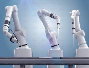 医疗机械手臂Blend模型