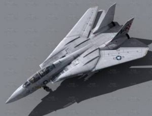 超级战争战斗飞机Blend模型