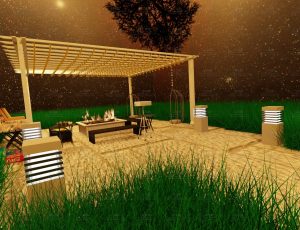 烤火坑Blend工程源文件