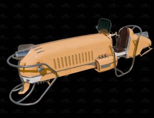 赛博朋克飞行高级摩托车Blend模型