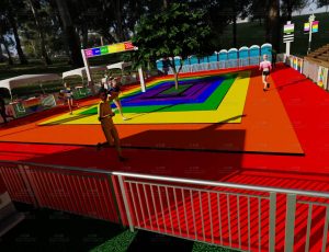 小型户外派对场景Blend工程源文件