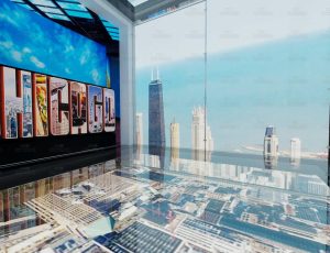 玻璃观景房Blend工程源文件