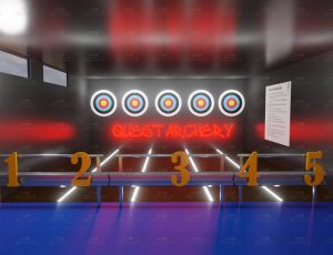 射箭训练场所Blend工程源文件