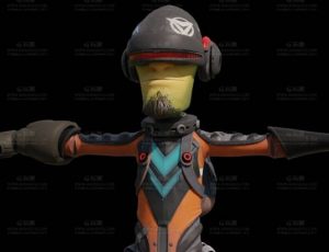 外星盔甲人Blend模型