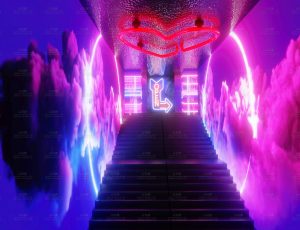 俱乐部楼梯入口Blend工程源文件