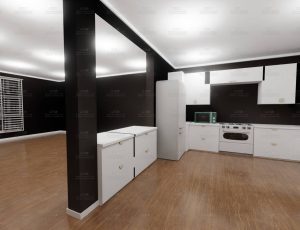 闲置空荡的房子场景Blend工程源文件