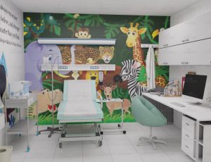 护理房间Blend工程源文件