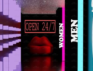 浴室走廊场景Blend工程源文件