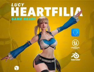 R2 Studio高精度露西Blend模型